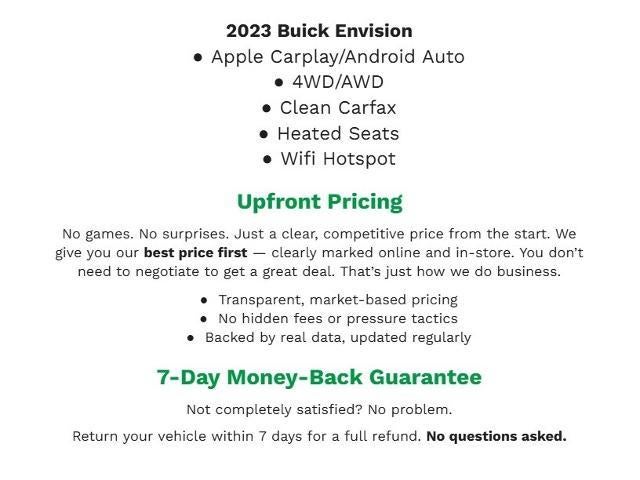 2023 Buick Envision Avenir