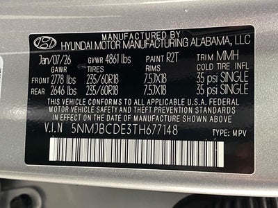 2026 Hyundai TUCSON SEL AWD