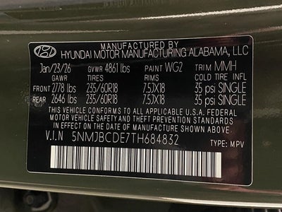 2026 Hyundai TUCSON SEL AWD