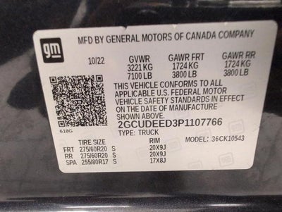 2023 Chevrolet Silverado 1500 4WD Crew Cab 147 RST