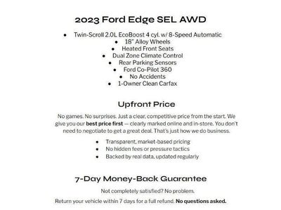 2023 Ford Edge SEL AWD