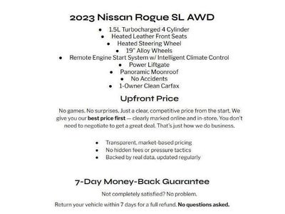 2023 Nissan Rogue AWD SL