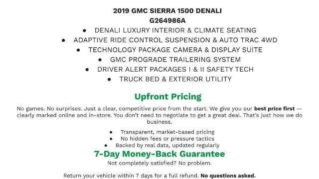 2019 GMC Sierra 1500 Denali