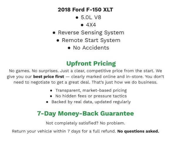 2018 Ford F-150 XLT