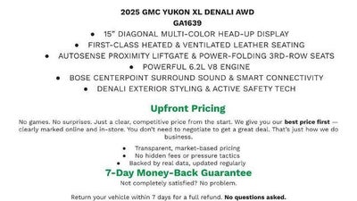 2025 GMC Yukon XL 4WD 4dr Denali