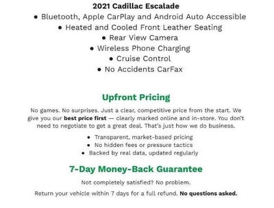 2021 Cadillac Escalade 4WD 4dr Premium Luxury