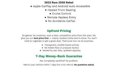 2023 RAM 2500 Power Wagon Rebel 4x4 Crew Cab 6'4 Box