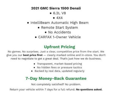 2021 GMC Sierra 1500 4WD Crew Cab 147 Denali