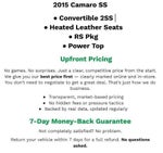 2015 Chevrolet Camaro SS