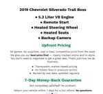 2019 Chevrolet Silverado 1500 LT Trail Boss