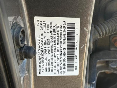 2018 Honda Civic LX CVT
