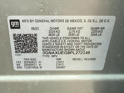 2023 Chevrolet Equinox AWD 4dr LT w/1LT