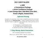 2021 Chevrolet Blazer AWD 4dr LT w/2LT