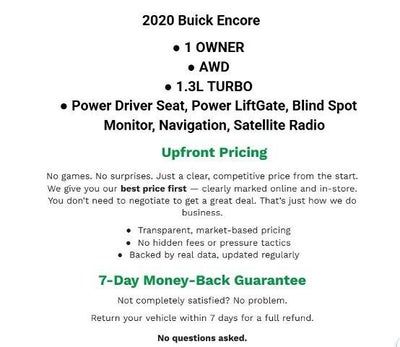 2020 Buick Encore GX AWD 4dr Select