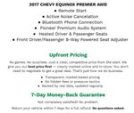 2017 Chevrolet Equinox AWD 4dr Premier
