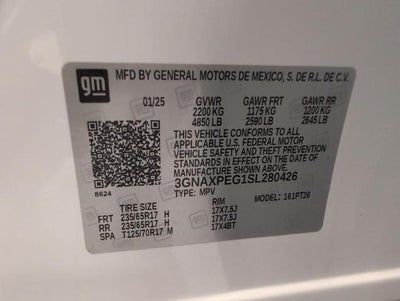 2025 Chevrolet Equinox AWD 4dr LT w/2LT