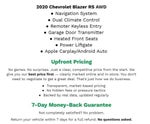 2020 Chevrolet Blazer AWD 4dr RS