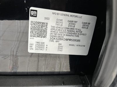 2023 GMC Yukon 4WD 4dr SLT