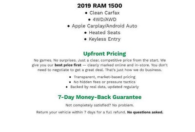 2019 RAM 1500 Rebel 4x4 Crew Cab 5'7 Box