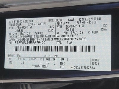 2024 Ford F-150 LARIAT
