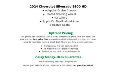 2024 Chevrolet Silverado 3500 HD 4WD Crew Cab 172 High Country