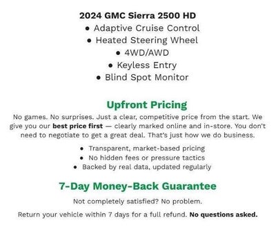 2024 GMC Sierra 2500 HD 4WD Crew Cab 159 AT4