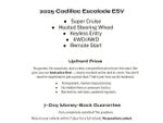 2025 Cadillac Escalade ESV 4WD 4dr Premium Luxury