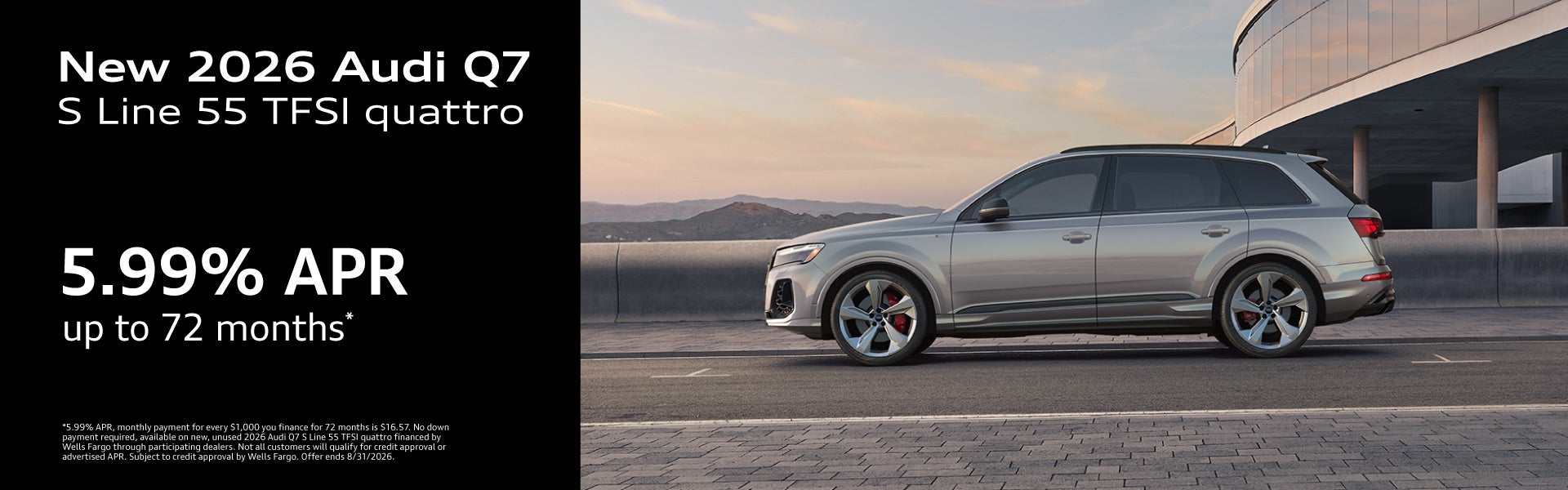 2026 Audi Q7 Lease