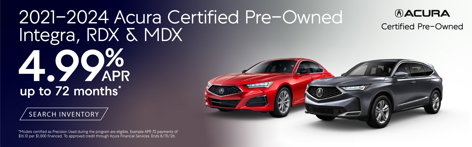 2021-2026 Certified Pre-Owned