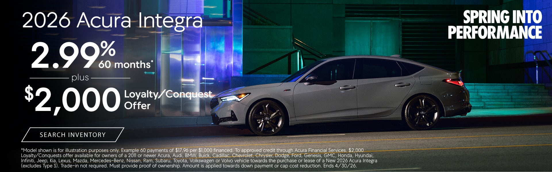 2026 Acura Integra
