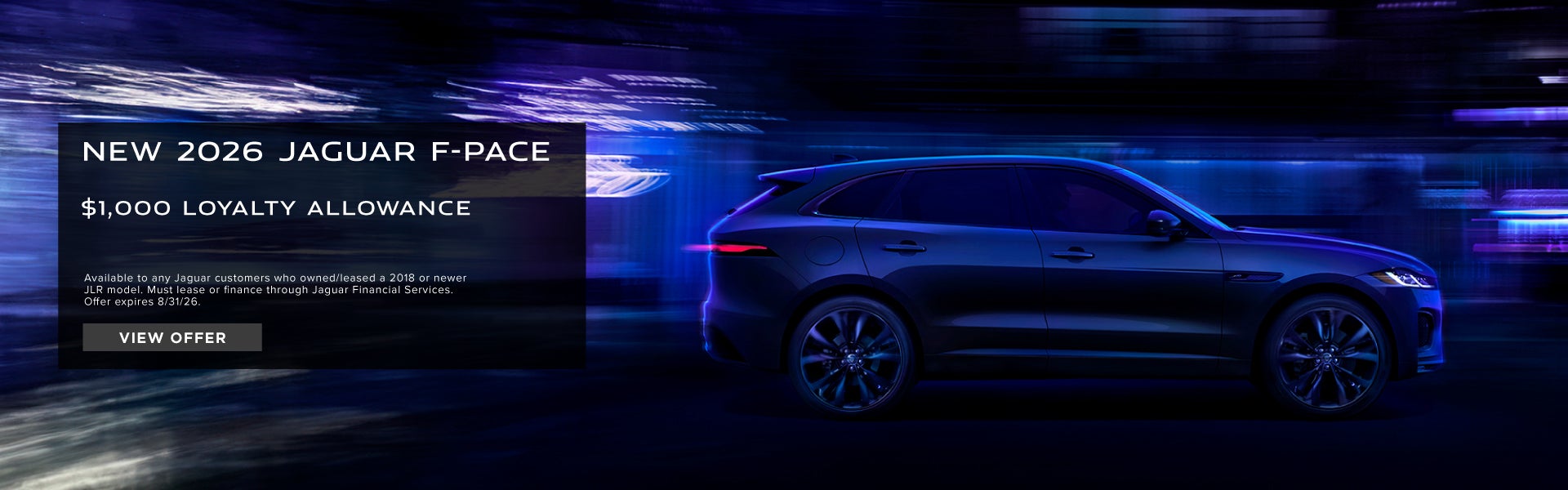 2026 Jaguar F-Pace