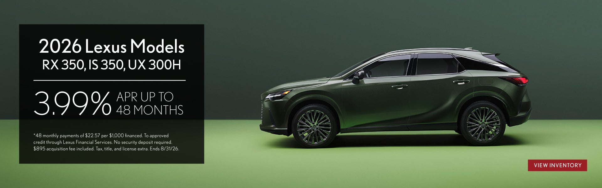 2026 Lexus Models