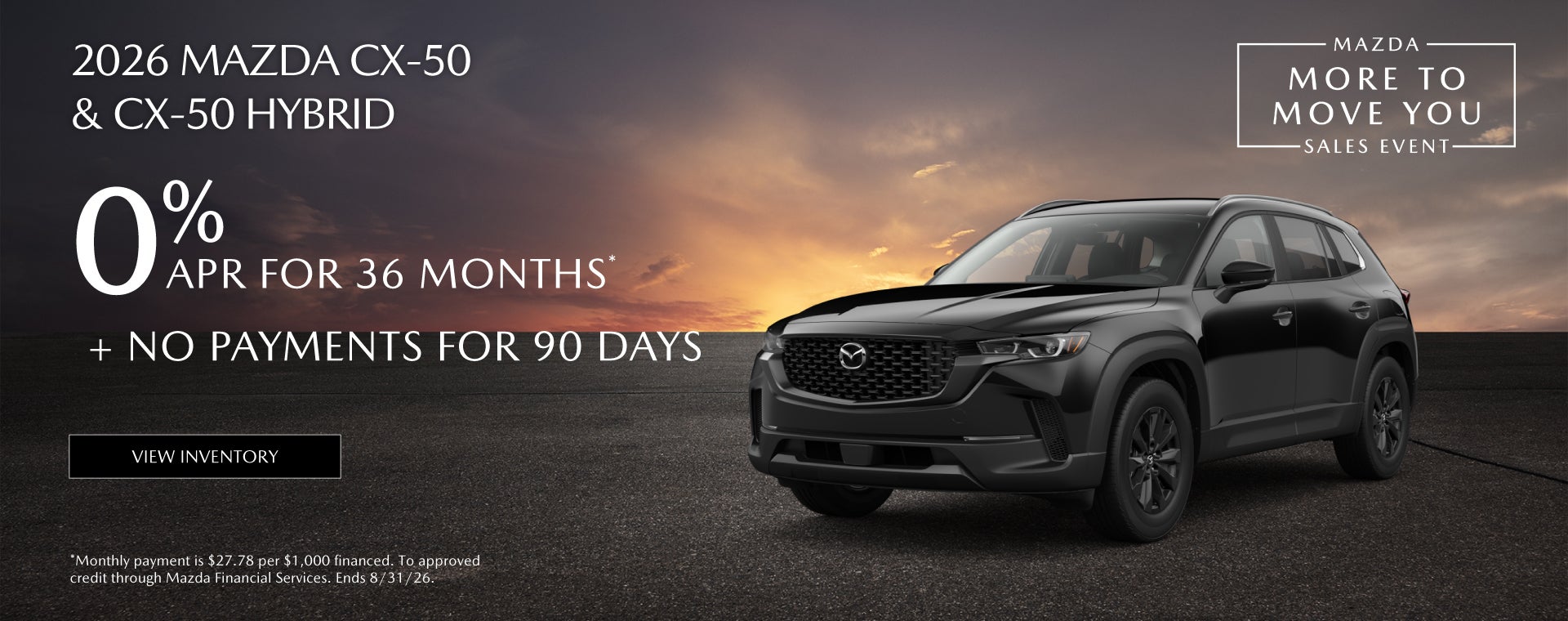 2026 Mazda CX-50 & CX-50 Hybrid