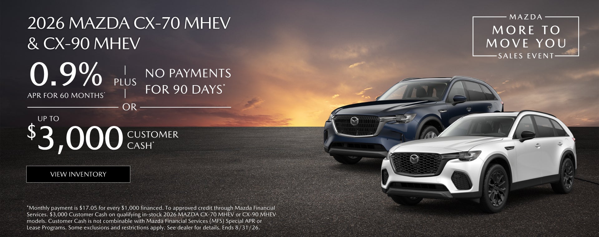 2026 Mazda CX-90 & CX-70