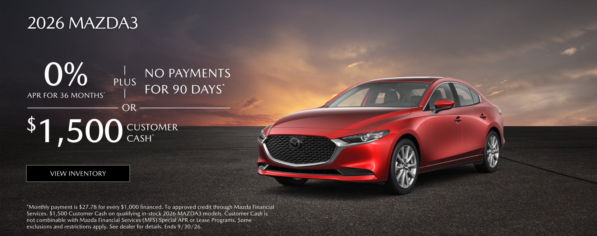 2026 Mazda3