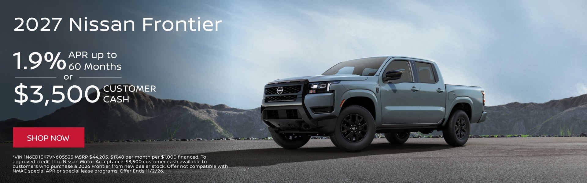 2026 Nissan Frontier