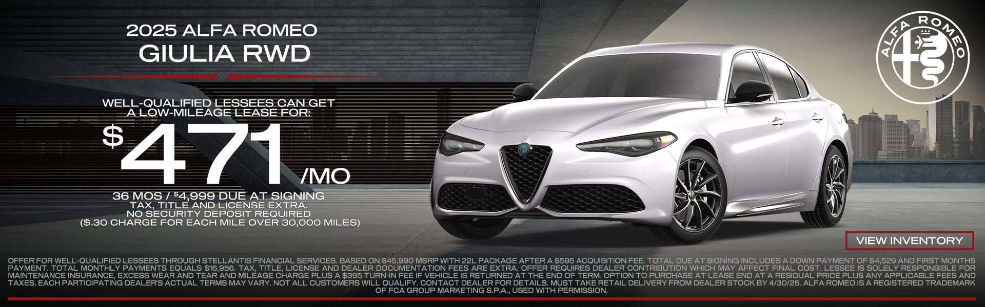 2025 Alfa Romeo Giulia RWD