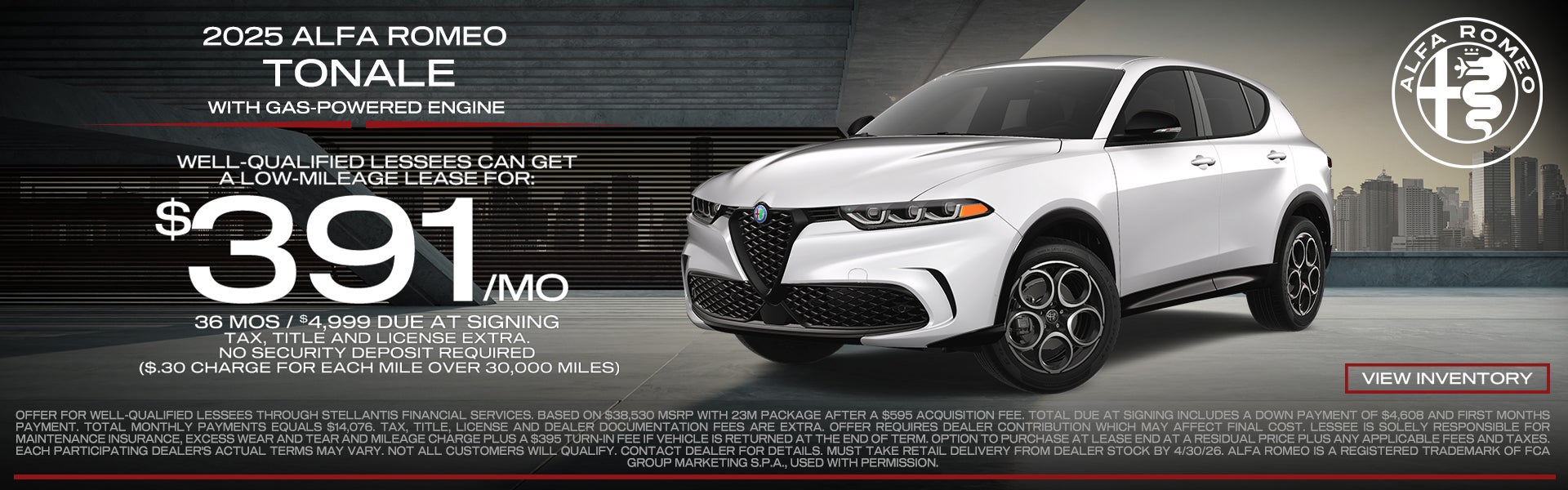 2025 Alfa Romeo Tonale Hybrid EAWD