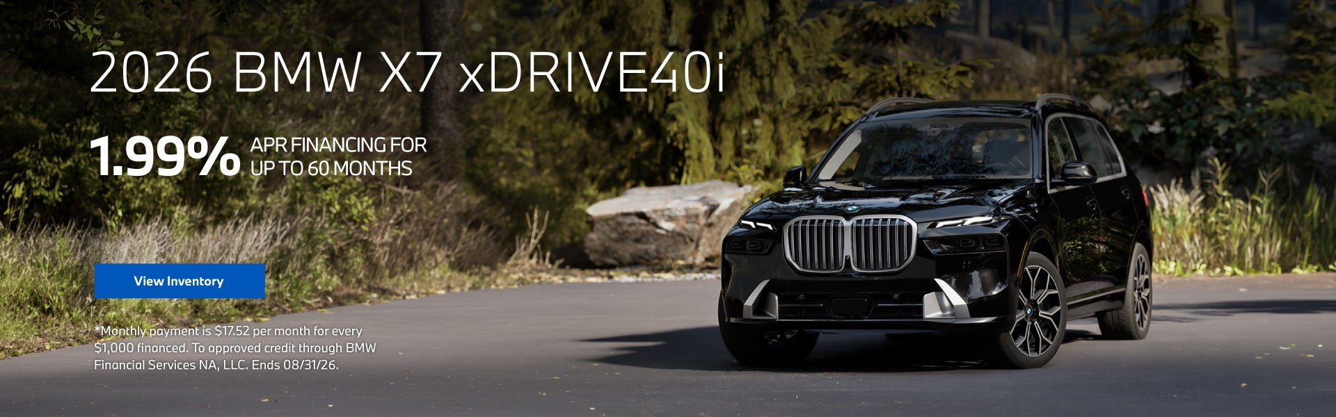 2026 BMW X7 xDrive40i