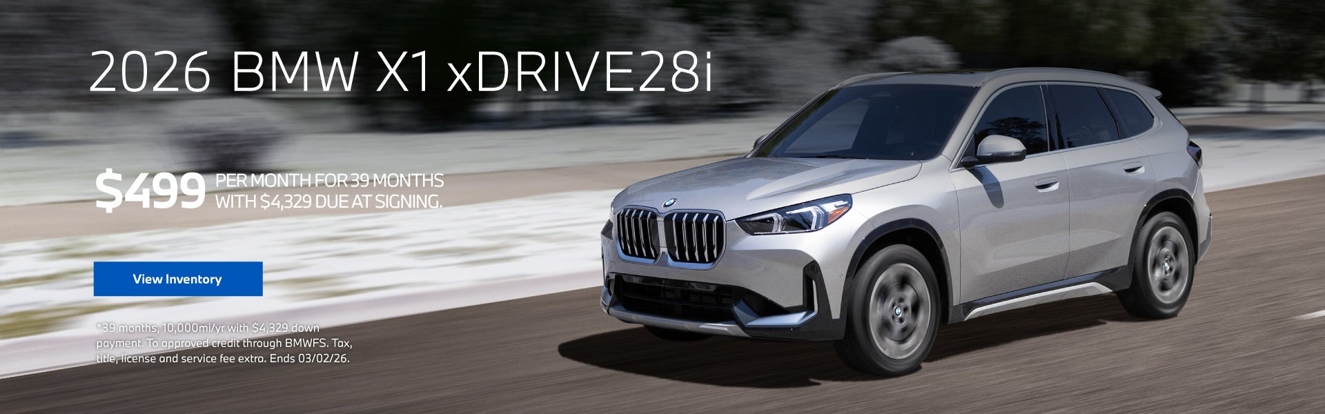 2026 BMW X1