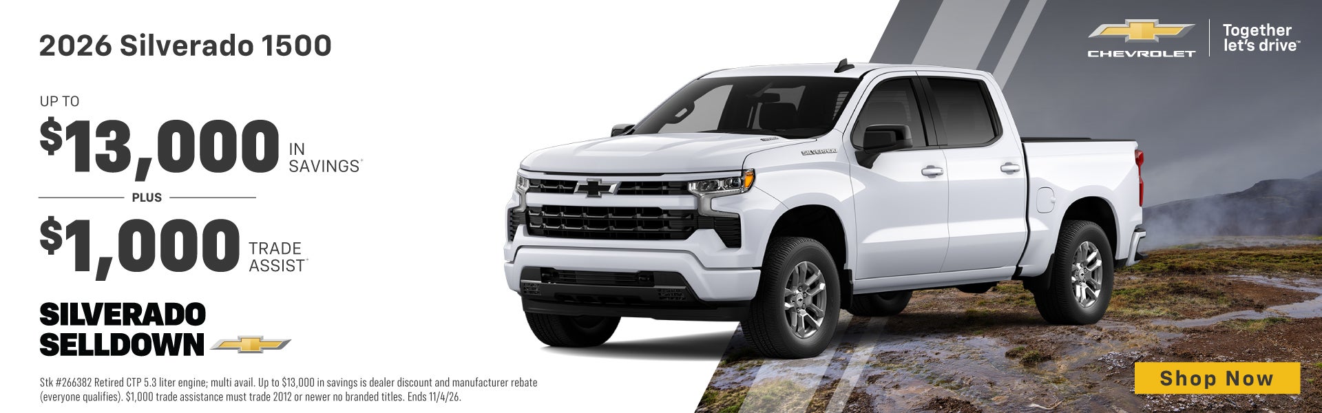 2026 Silverado 1500 Crew Cab
