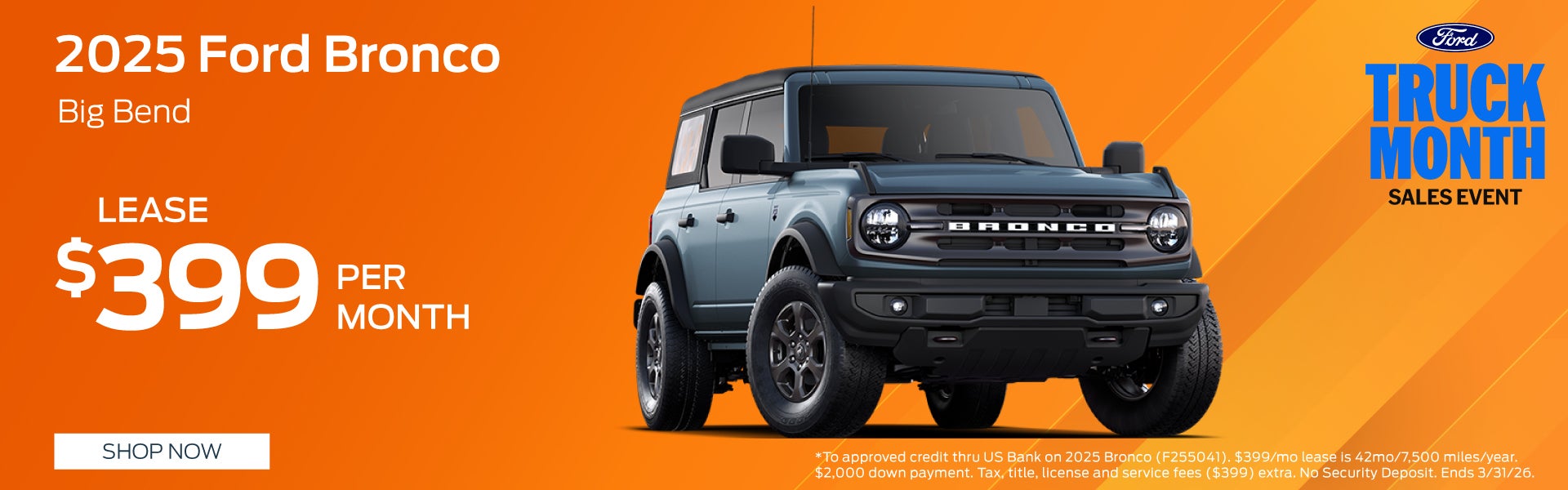 2025 Ford Bronco Big Blend