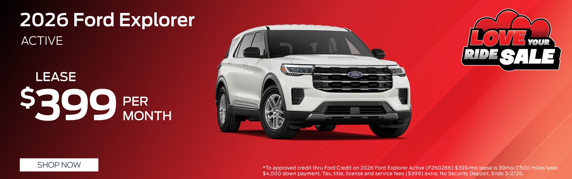 2026 Ford explorer