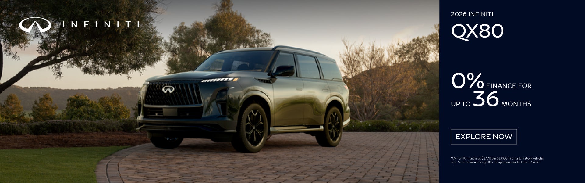 2026 INFINITI QX80
