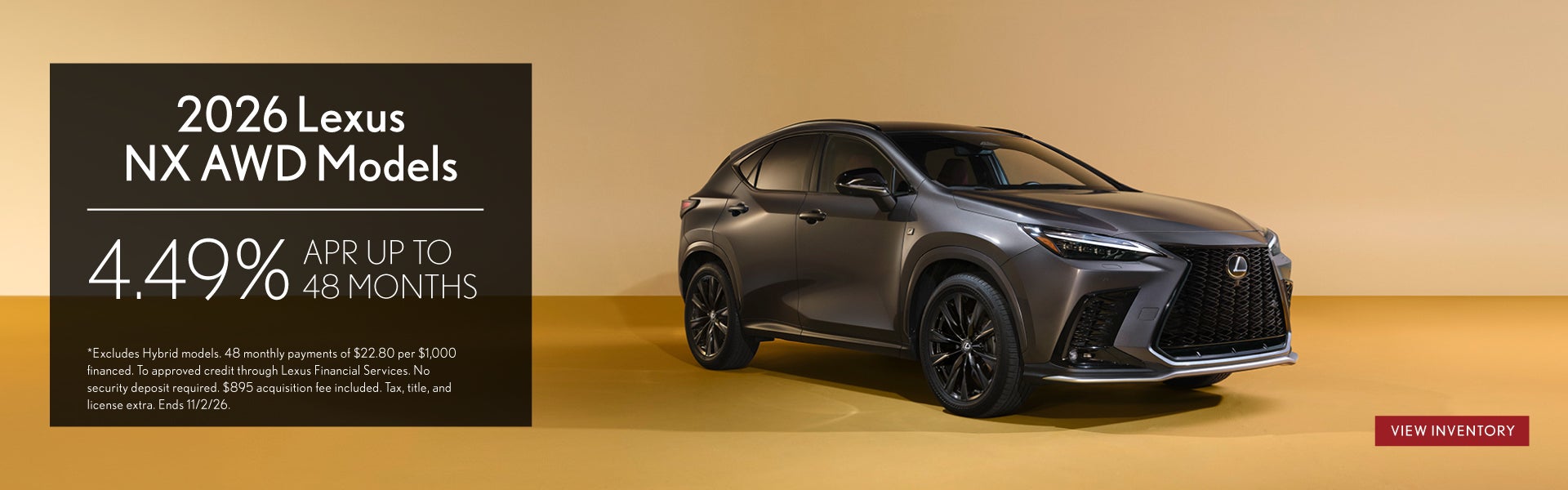 2026 Lexus NX Models