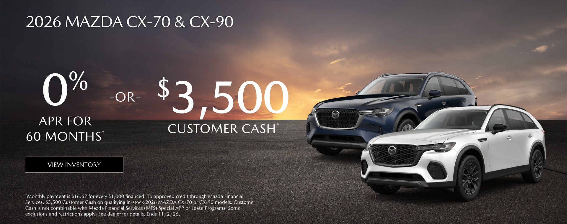 2026 Mazda CX-90 & CX-70