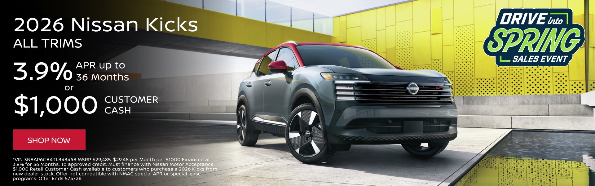2026 Nissan Kicks