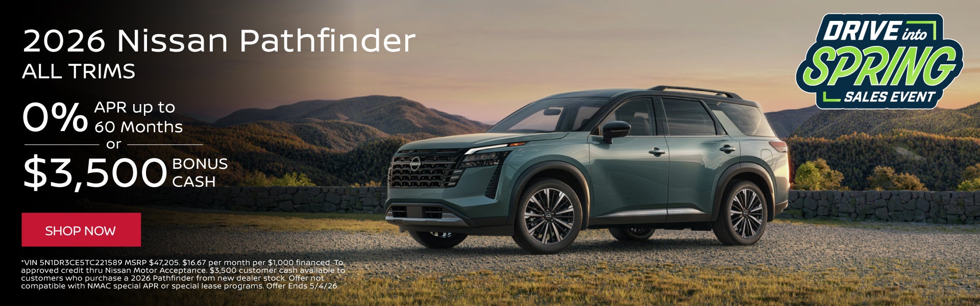 2026 Nissan Pathfinder