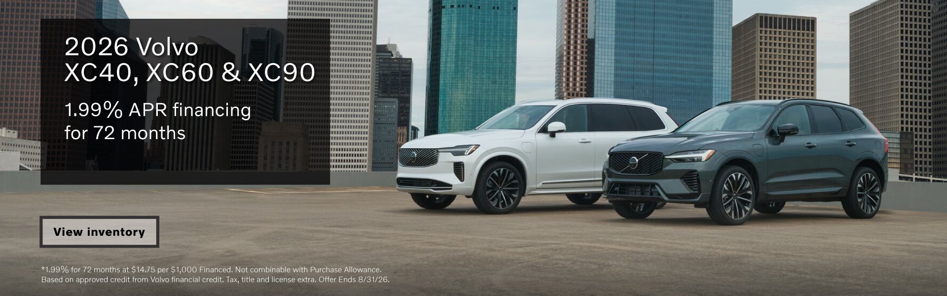 All Volvo XC Models